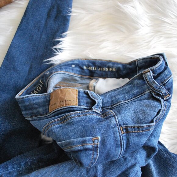 American Eagle Next Level Stretch Hi Rise Jegging 000 - Picture 8 of 8